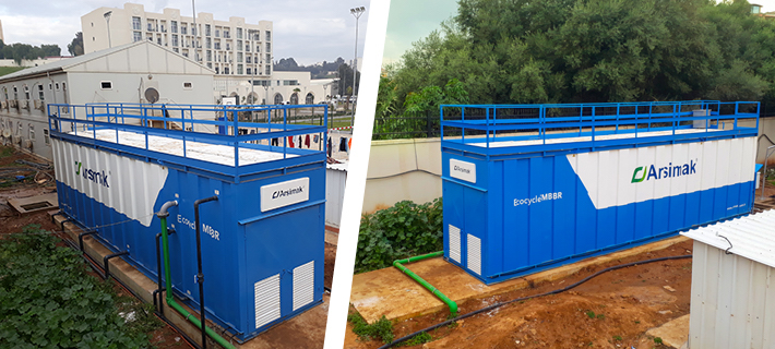 Containerized Waste Water Treatment Units for Hotels