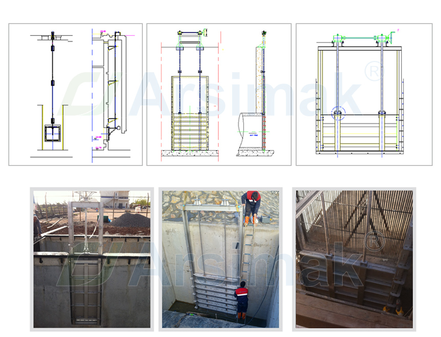 Basket Screen Drawings